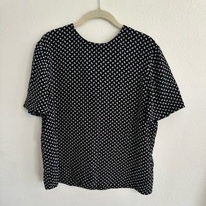 Rag and Bone black and white top